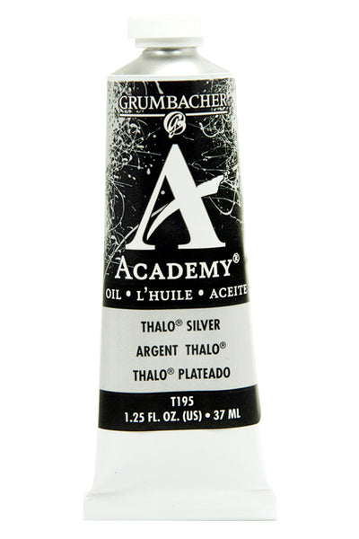 AcademyU+00AE Oil Thalo Silver 37 ml.