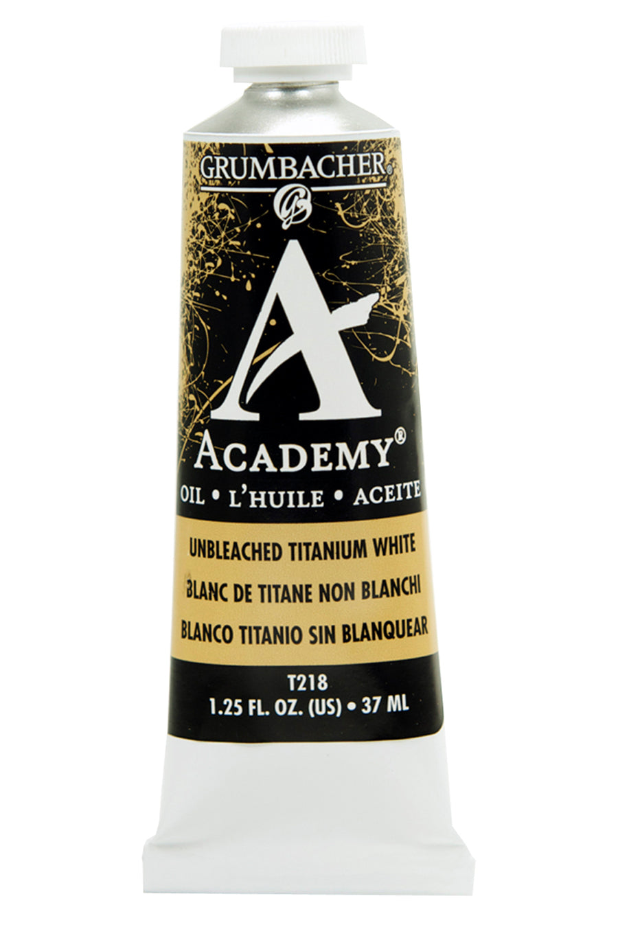 AcademyU+00AE Oil Unbleached Titanium White 37 ml.