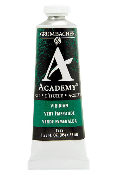 AcademyU+00AE Oil Viridian Hue 37 ml.