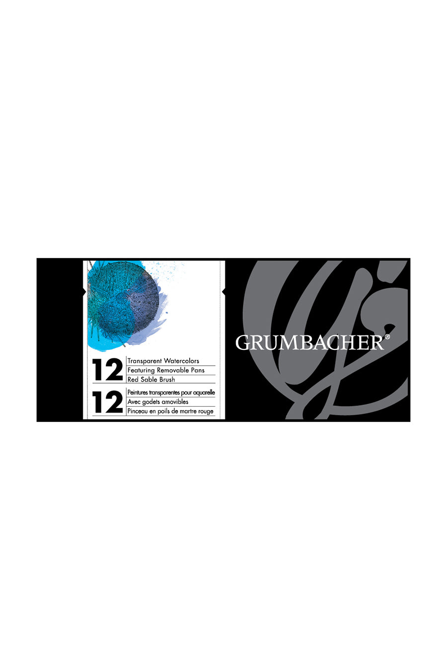 Grumbacher® Transparent Watercolors, 12 Pans