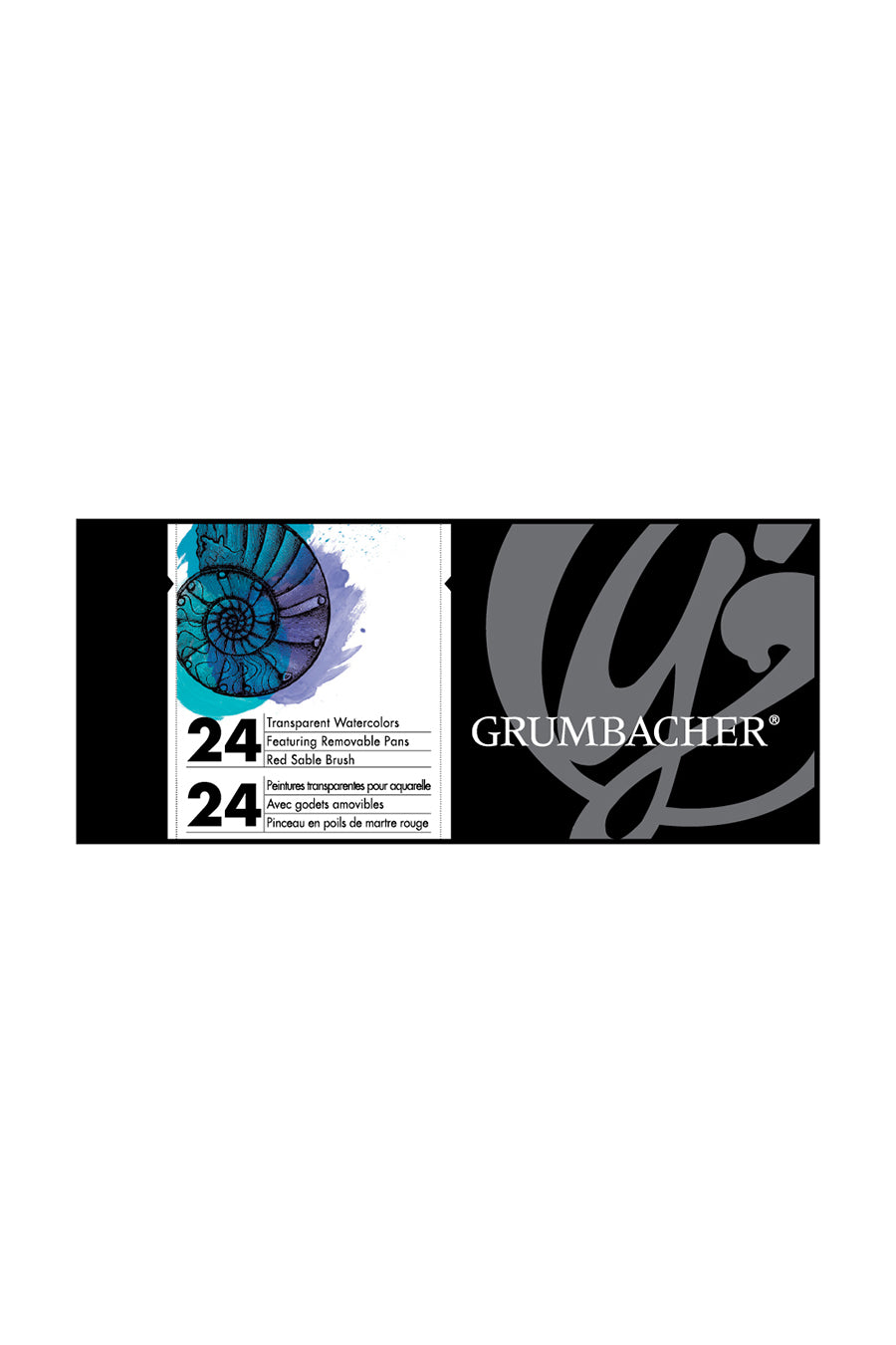 Grumbacher® Transparent Watercolors, 24 Pans